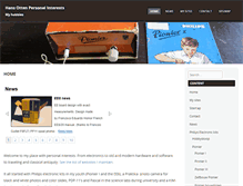 Tablet Screenshot of hansotten.com